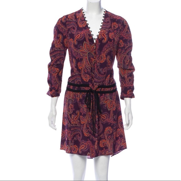 Veronica Beard Dresses & Skirts - VERONICA BEARD 100% Silk Paisley Dress